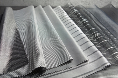 Creation Baumann Silver & Steel fabrics